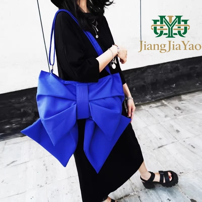 2026 New Design Lolita Large Bow Colorful Yarn Crossbody Bag Original Niche Personality Bow Shaped Canvas Tote Bag 1302
2026 New Design Lolita Large Bow Colorful Yarn Crossbody Bag Original Niche Personality Bow Shaped Canvas Tote Bag 1302