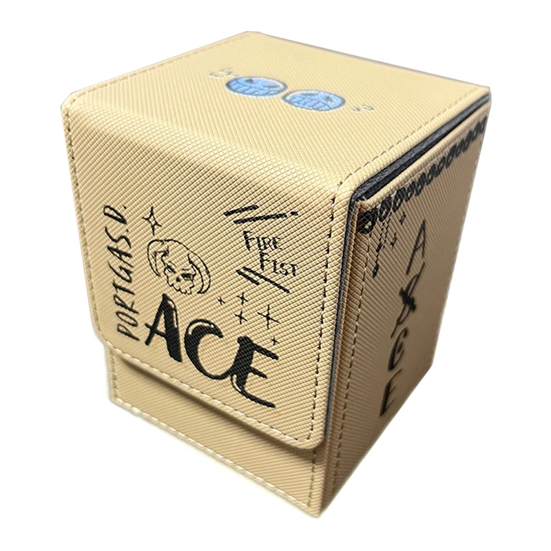 Diy Self Made One Piece Portgas Ace Card Storage Box Ws Ptcg Opcg Ace Card Sleeve High-End Leather Magnetic Card Box Gift Toys
Diy Self Made One Piece Portgas Ace Card Storage Box Ws Ptcg Opcg Ace Card Sleeve High-End Leather Magnetic Card Box Gift Toys