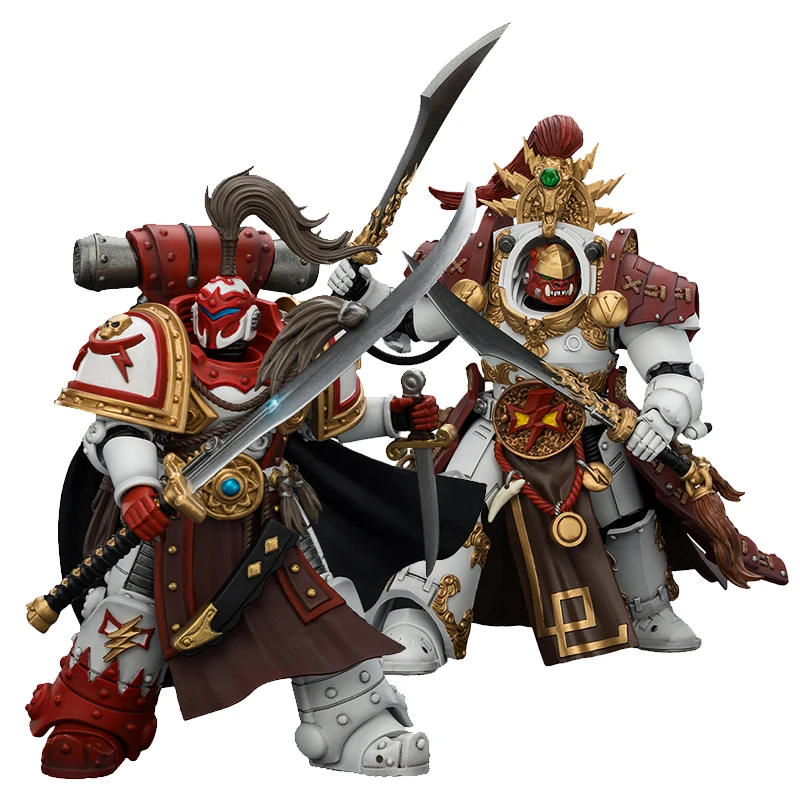 1/18 JOYTOY Action Figure 40K White Scars Hibou Khan Anime Model Collection Toy For Gift
1/18 JOYTOY Action Figure 40K White Scars Hibou Khan Anime Model Collection Toy For Gift