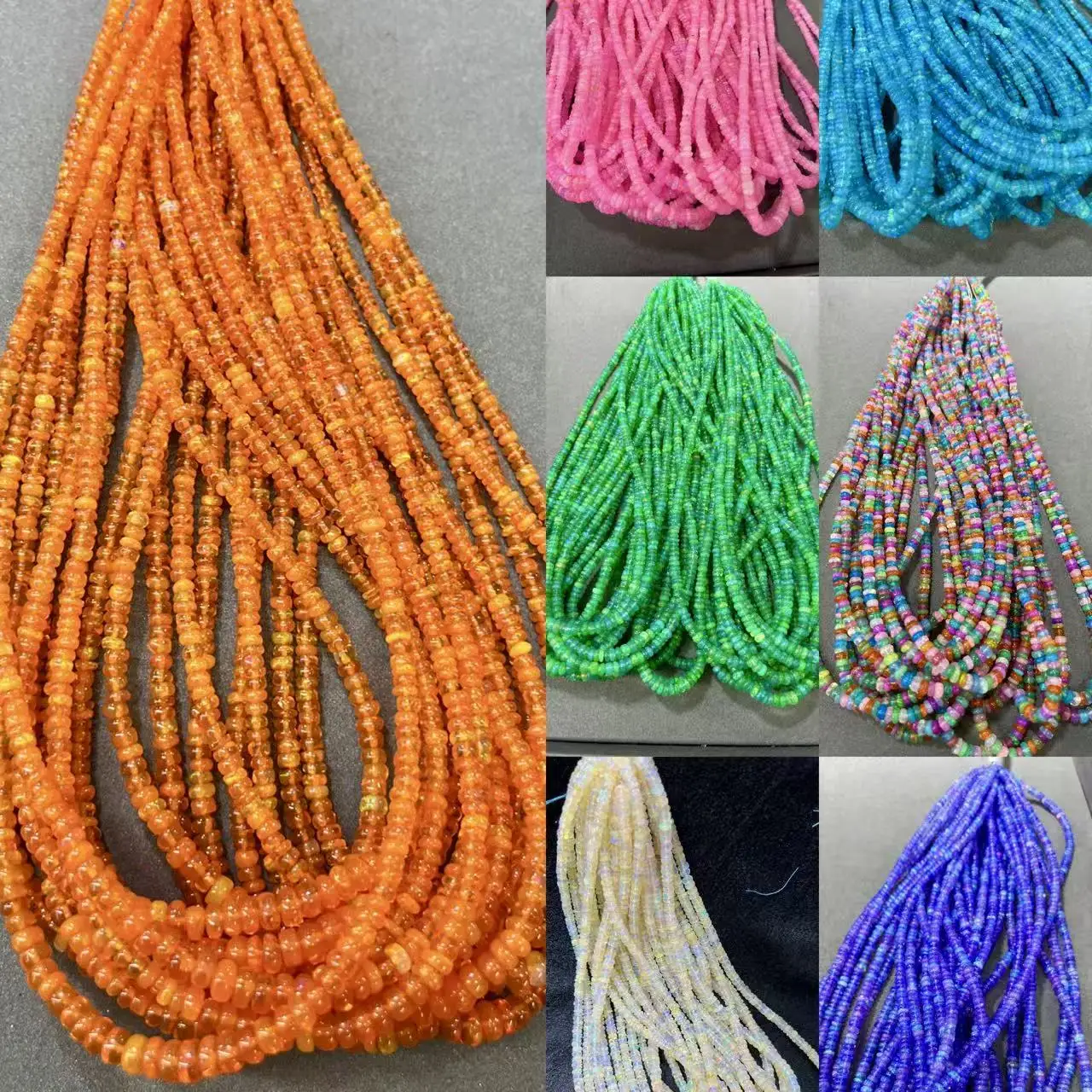 Оптовая продажа, натуральный опал, 3,2-5 мм, граненые бусины Rondelle для изготовления ювелирных изделий, браслет, ожерелье или ювелирные изделия, подарок
Оптовая продажа, натуральный опал, 3,2-5 мм, граненые бусины Rondelle для изготовления ювелирных изделий, браслет, ожерелье или ювелирные изделия, подарок