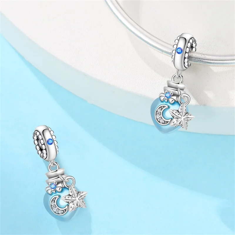925 Sterling Silver Ocean Drifting Bottle Charms Pendant For Women Fit Original Bracelet DIY Valentine's Day Jewelry Gifts
925 Sterling Silver Ocean Drifting Bottle Charms Pendant For Women Fit Original Bracelet DIY Valentine's Day Jewelry Gifts