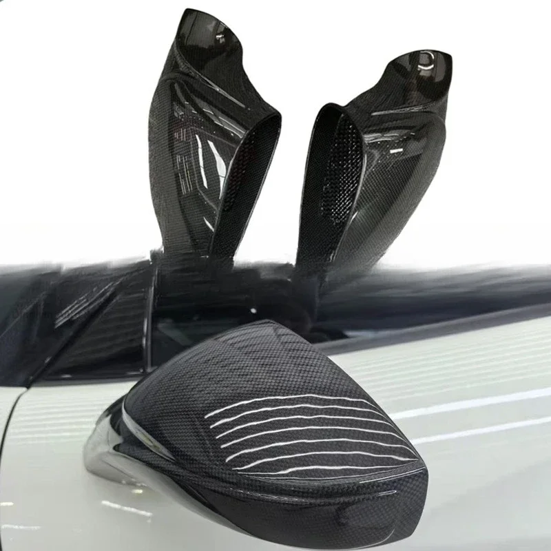 The OEM Dry Carbon Fiber Style Rearview Mirror Shells for F8 Are Upgraded.
The OEM Dry Carbon Fiber Style Rearview Mirror Shells for F8 Are Upgraded.