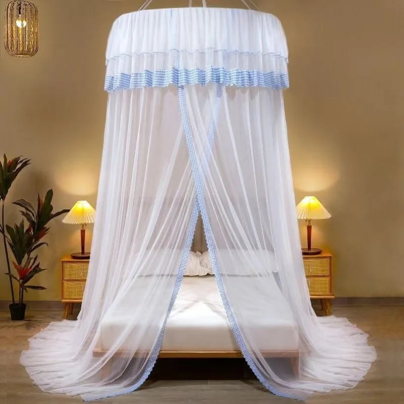Custom. Sunny Day No-Installation Home Round Princess Mosquito Net 1.95m Double Bed Ceiling, Densified and Thickened Mesh
Custom. Sunny Day No-Installation Home Round Princess Mosquito Net 1.95m Double Bed Ceiling, Densified and Thickened Mesh