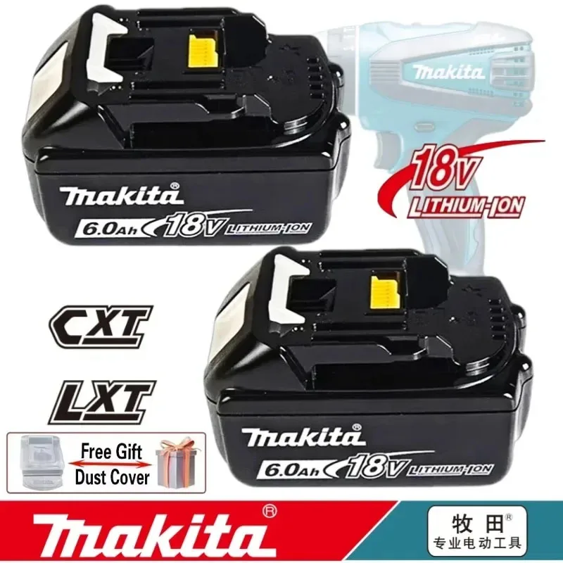 100% Genuine 18V Makita 6Ah for Makita Battery BL1840 BL1830B BL1850B BL1850 BL1860 BL1815 Replacement Lithium Battery
100% Genuine 18V Makita 6Ah for Makita Battery BL1840 BL1830B BL1850B BL1850 BL1860 BL1815 Replacement Lithium Battery