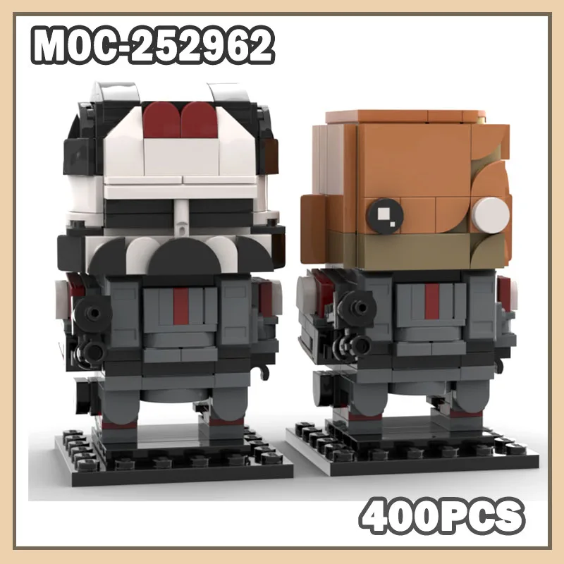 Конструктор MOC-252962 Brickheadz: Коллекционная модель персонажа из фильмов и игр, креативный подарок, набор строительных блоков, 400 деталей
Конструктор MOC-252962 Brickheadz: Коллекционная модель персонажа из фильмов и игр, креативный подарок, набор строительных блоков, 400 деталей