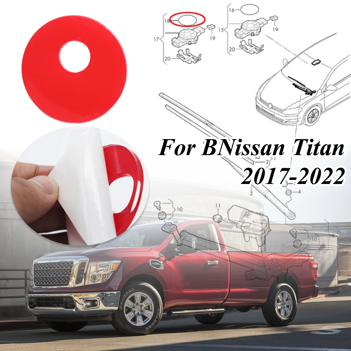 Rain Light Sensor Gel Silicone Pad For Nissan Titan 2017-2022 Renault MEGANE BMW X5 E70 7 Series Film Silicone Windscreen Chip
Rain Light Sensor Gel Silicone Pad For Nissan Titan 2017-2022 Renault MEGANE BMW X5 E70 7 Series Film Silicone Windscreen Chip