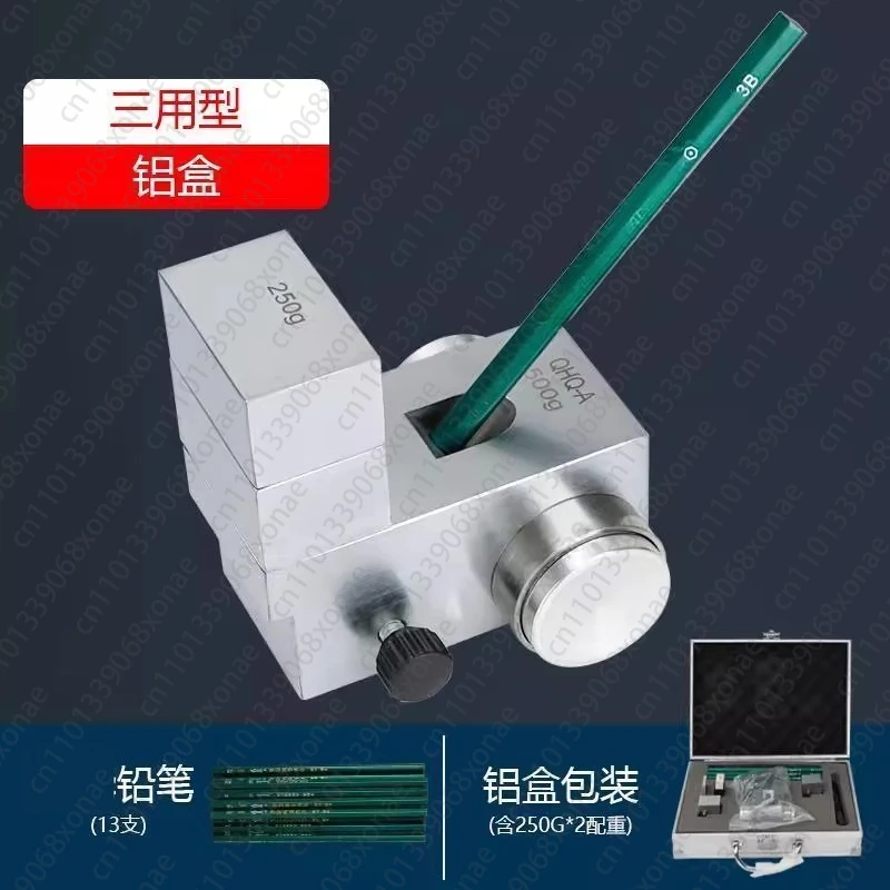 Pencil hardness tester Hand push pencil hardness tester Paint film Scratch hardness measurement
Pencil hardness tester Hand push pencil hardness tester Paint film Scratch hardness measurement