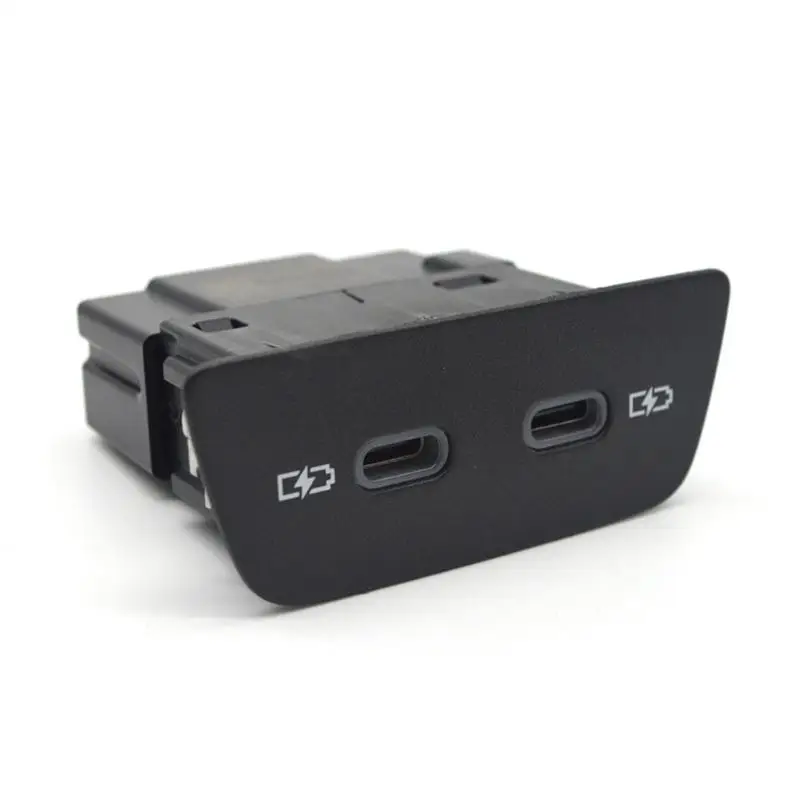 02DE Автомобильный аксессуар, двойной порт USB C для зарядки 3G5 035 718 A 3G5035718A Тип C, замена автомобильного зарядного
02DE Автомобильный аксессуар, двойной порт USB C для зарядки 3G5 035 718 A 3G5035718A Тип C, замена автомобильного зарядного