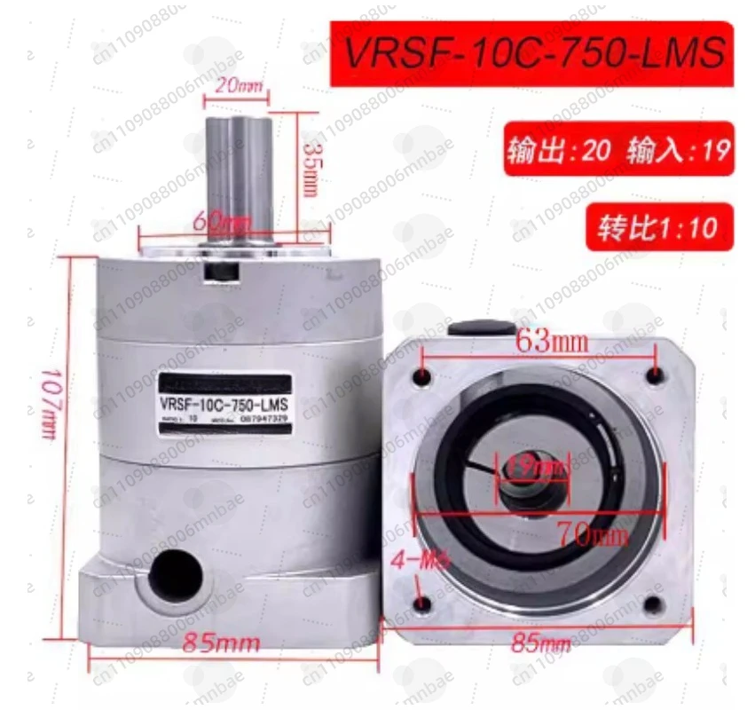 Original Planetary Reducer for 10C-750-LMS Reduction Ratio 1:10 For 750W Servo Motor
Original Planetary Reducer for 10C-750-LMS Reduction Ratio 1:10 For 750W Servo Motor