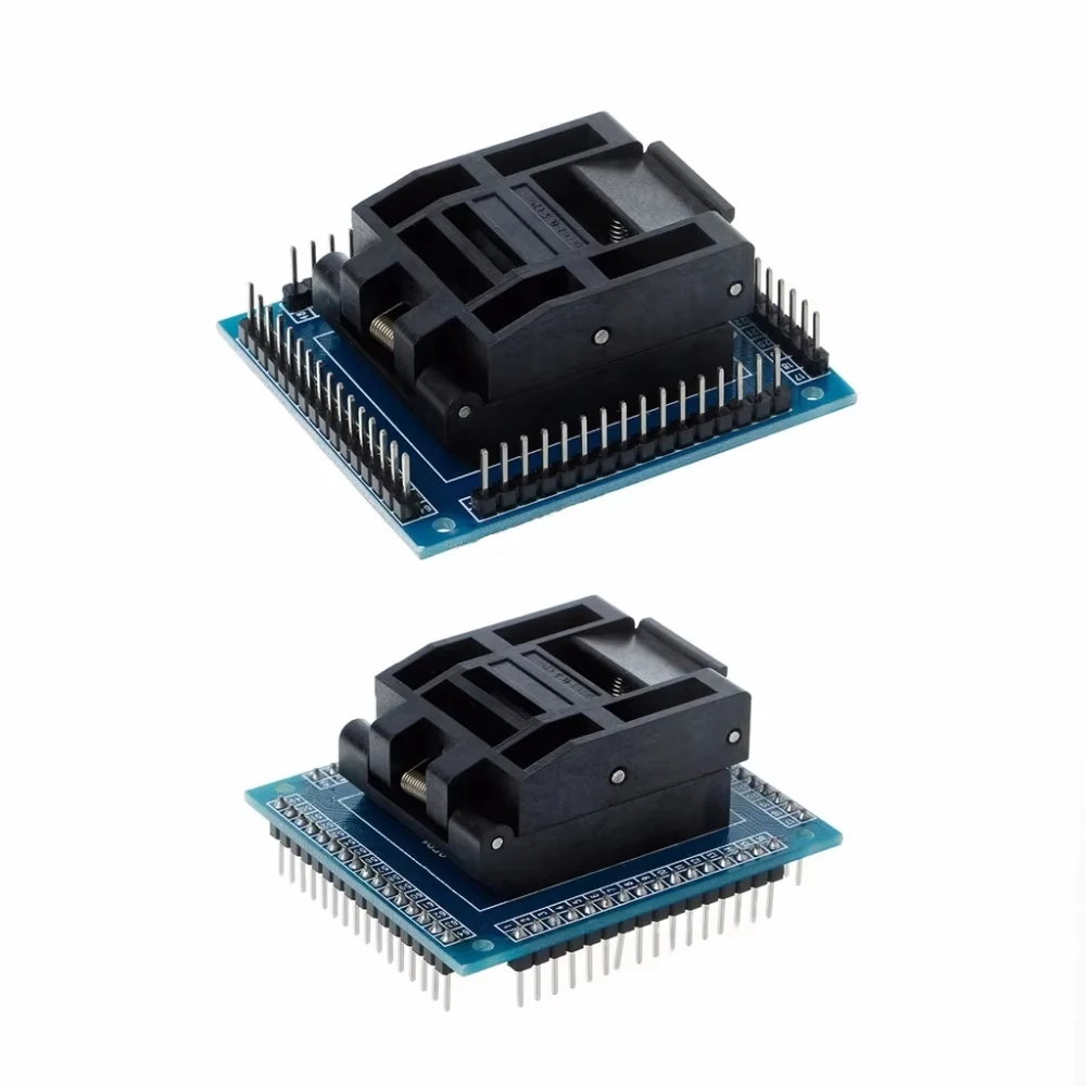 QFP64 TQFP64 LQFP64 Socket adapter IC test socket burning 0.5m programmer STM32 QFP64 Socket Conversion Block
QFP64 TQFP64 LQFP64 Socket adapter IC test socket burning 0.5m programmer STM32 QFP64 Socket Conversion Block