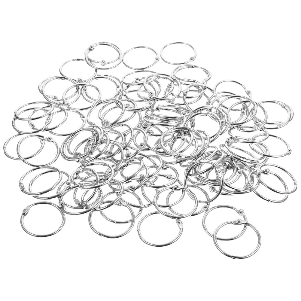 70pcs Binder Metal Loose Leaf Rings for Paper Office Binding Flash Cards Round Craft Rings Index Holders
70pcs Binder Metal Loose Leaf Rings for Paper Office Binding Flash Cards Round Craft Rings Index Holders