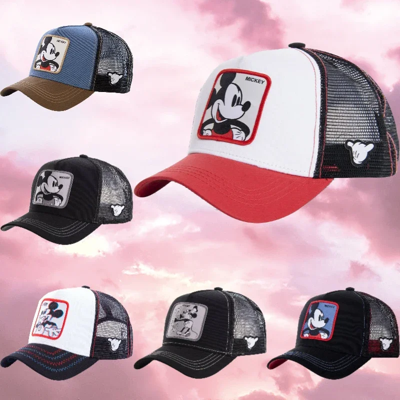 Disney Mickey Mouse Baseball Caps For Women Cute Minnie Peaked Cap Girl Summer Adjustable Fashion Breathable Visors Casual Hats
Disney Mickey Mouse Baseball Caps For Women Cute Minnie Peaked Cap Girl Summer Adjustable Fashion Breathable Visors Casual Hats