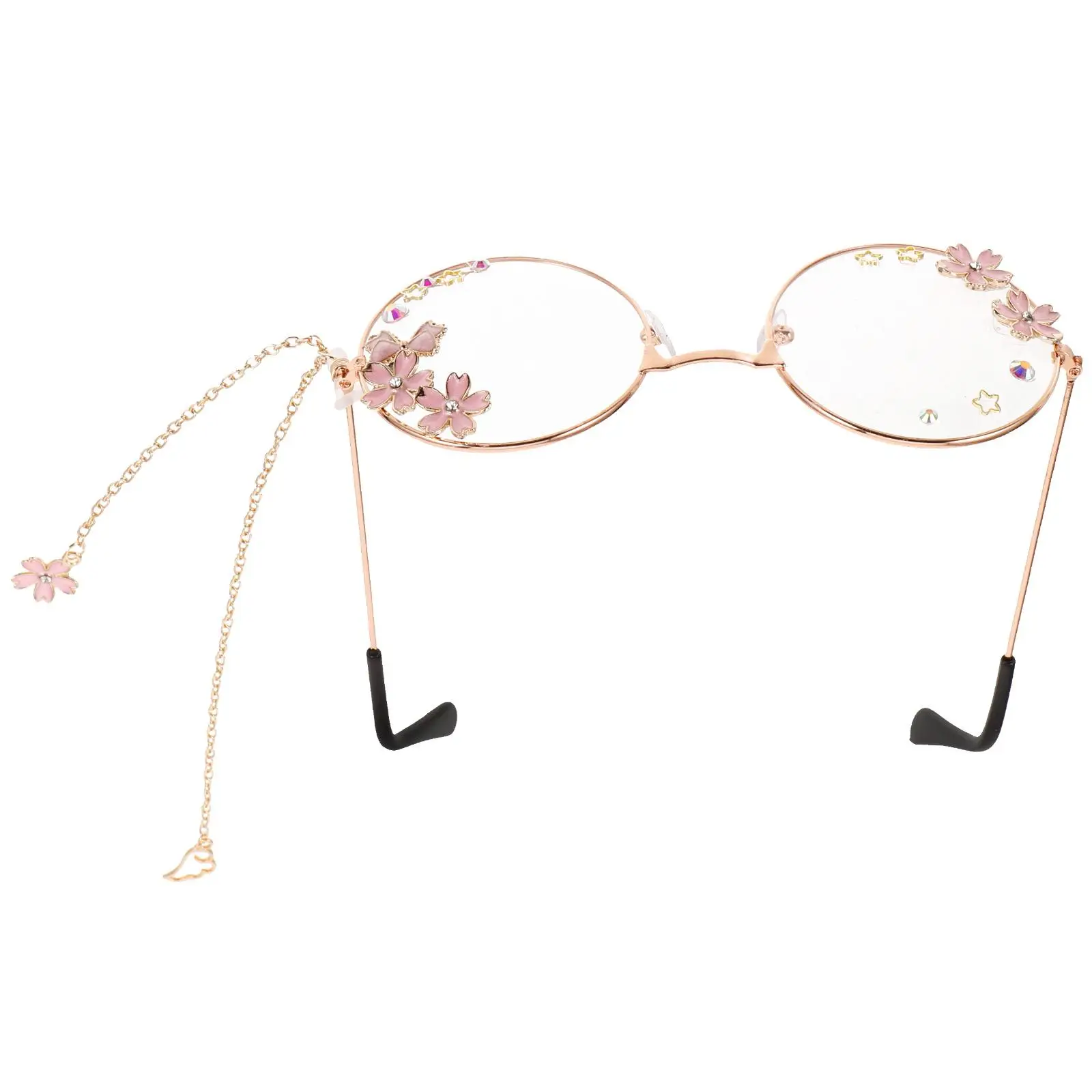 1pcs Wings Pendant Glasses Retro Chain Steampunk Eyeglasses Frame Cute Kawaii Accessories Lolita Cosplay Props
1pcs Wings Pendant Glasses Retro Chain Steampunk Eyeglasses Frame Cute Kawaii Accessories Lolita Cosplay Props