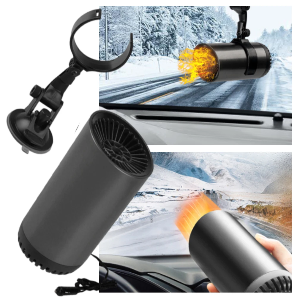 12V Electric Heater Fan Heating Cooling Auto Window Windshield Defogging Defrosting Heating 180 Degree Rotating with Bracket
12V Electric Heater Fan Heating Cooling Auto Window Windshield Defogging Defrosting Heating 180 Degree Rotating with Bracket