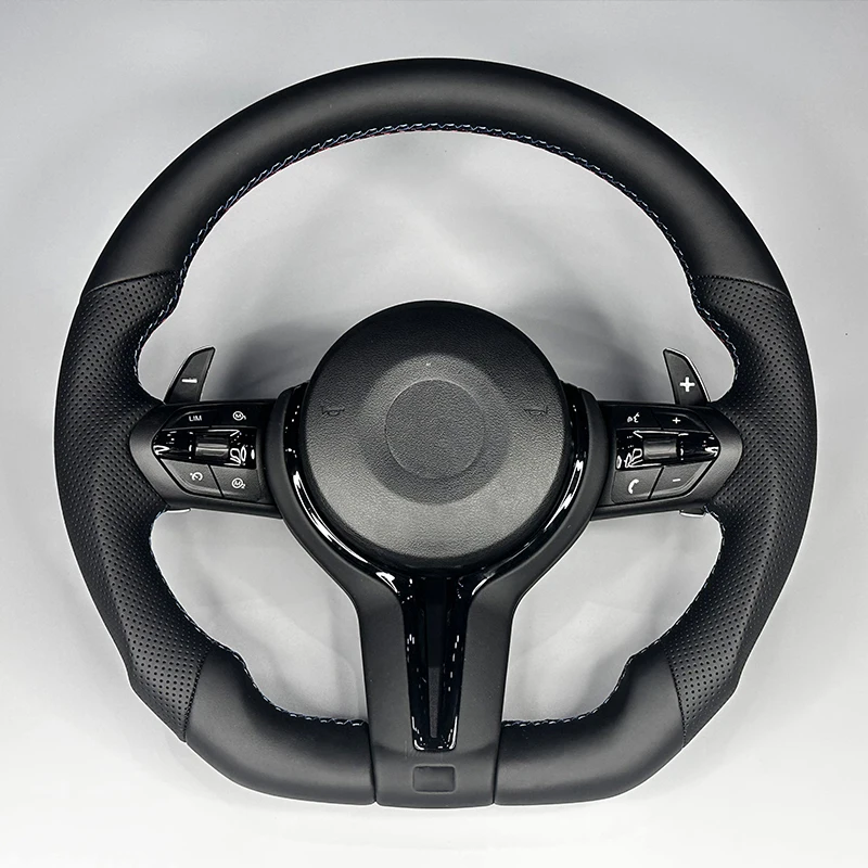Руль M Sport с плоским дном из кожи для BMW F01 F10 F11 F15 F16 F20 F21 F22 F30 F31 F32 F33 F34 F36 F48 F82 M3 M4 E90 E70
Руль M Sport с плоским дном из кожи для BMW F01 F10 F11 F15 F16 F20 F21 F22 F30 F31 F32 F33 F34 F36 F48 F82 M3 M4 E90 E70