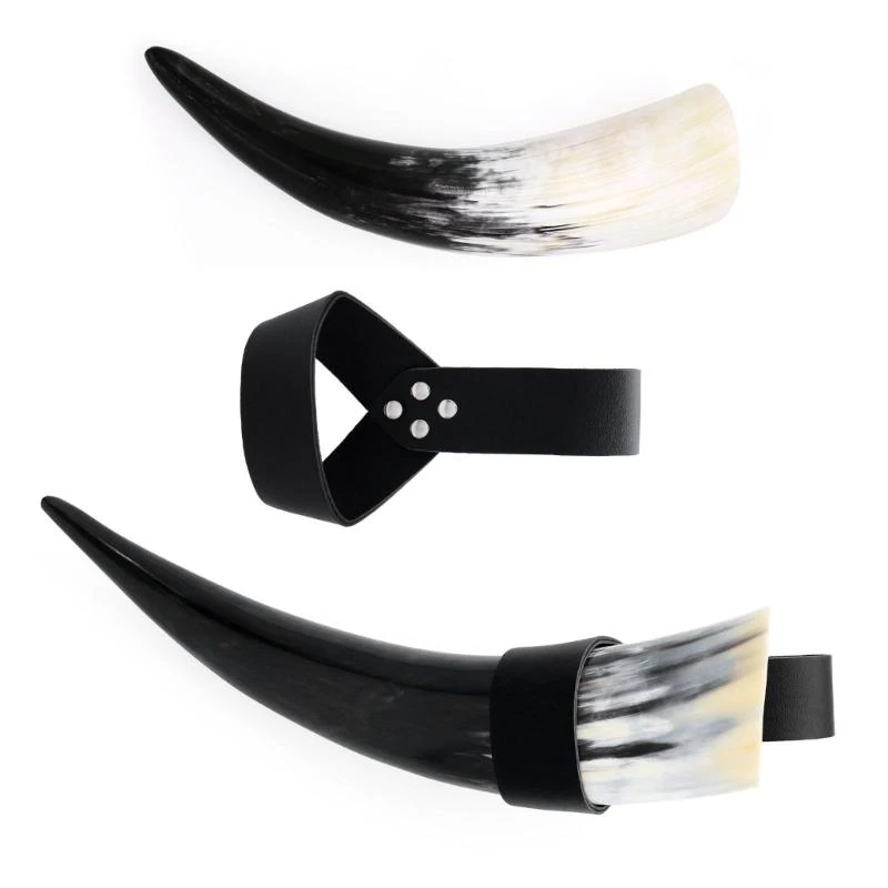 5asd Vikinges Drinking Horn with Leather Holsters Set Medieval Beer Cup
5asd Vikinges Drinking Horn with Leather Holsters Set Medieval Beer Cup