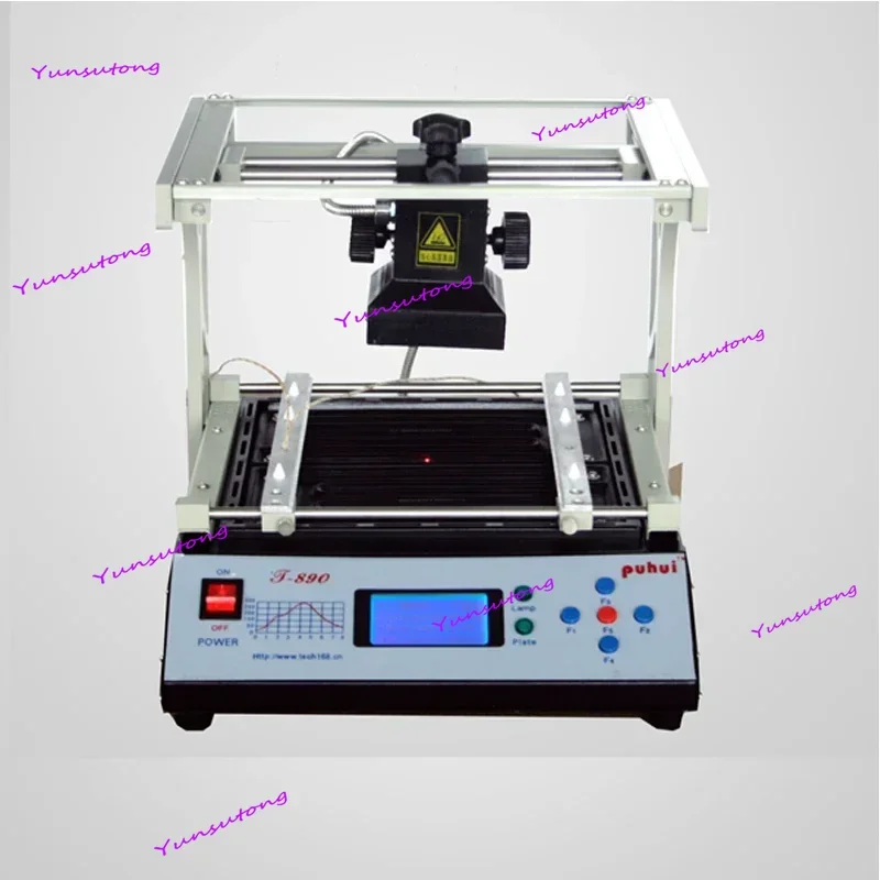 PUHUI T-890 T890 BGA Double Digital Infrared BGA/IRDA/IFR/SMD/SMT WELDER Basic 1500W Eight Kinds of Temperature Curve
PUHUI T-890 T890 BGA Double Digital Infrared BGA/IRDA/IFR/SMD/SMT WELDER Basic 1500W Eight Kinds of Temperature Curve
