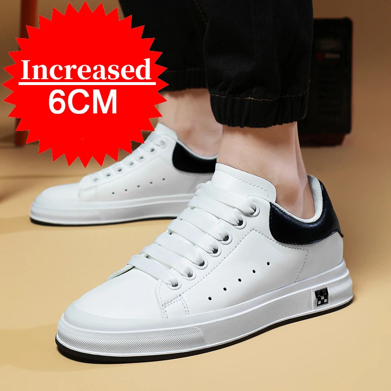 Fashion Man Elevator Shoes Height Increasing Sneakers for Men 6CM Hidden Heels Sports Inner Heightening Shoe Casual Height Shoes
Fashion Man Elevator Shoes Height Increasing Sneakers for Men 6CM Hidden Heels Sports Inner Heightening Shoe Casual Height Shoes