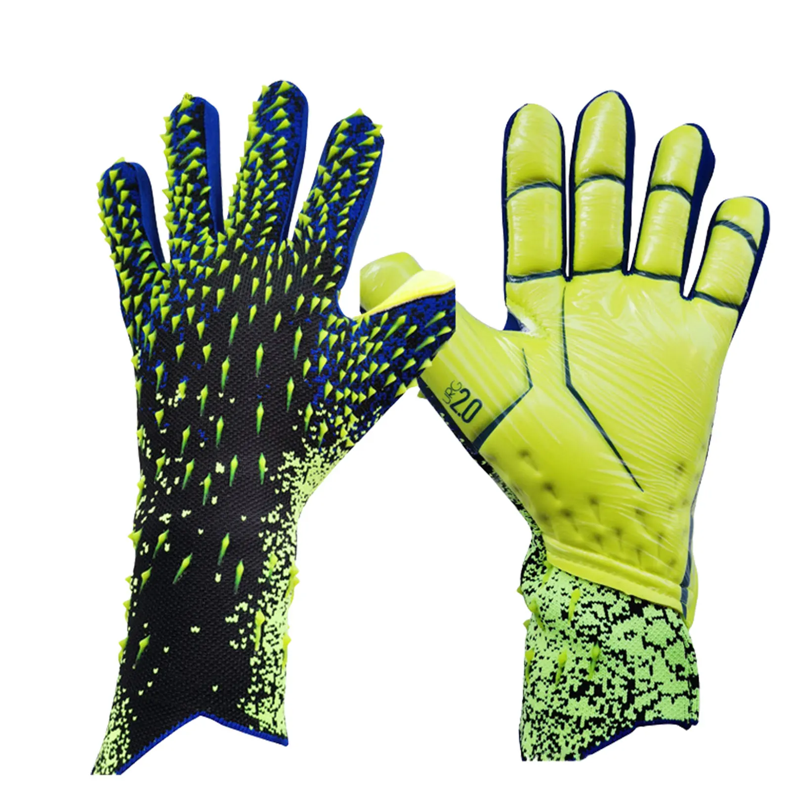 Goalie Gloves Latex Soccer Goalie Goalkeeper Gloves Anti-slip Thicken Football Glove Finger Protection Gloves Soccer Equipment
Goalie Gloves Latex Soccer Goalie Goalkeeper Gloves Anti-slip Thicken Football Glove Finger Protection Gloves Soccer Equipment