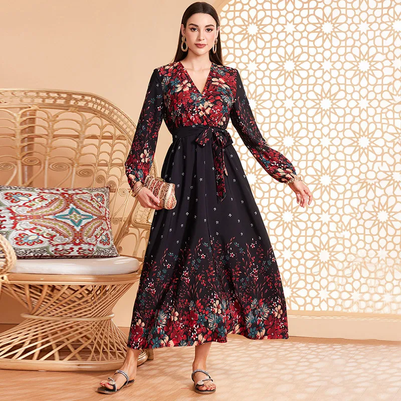 Dds23063 Lantern Sleeve Printed Black Dress Luxury Hijabs 2026 Muslim Long Dress Robe Abaya Ramadan Dubai Luxury Islam Elegant
Dds23063 Lantern Sleeve Printed Black Dress Luxury Hijabs 2026 Muslim Long Dress Robe Abaya Ramadan Dubai Luxury Islam Elegant