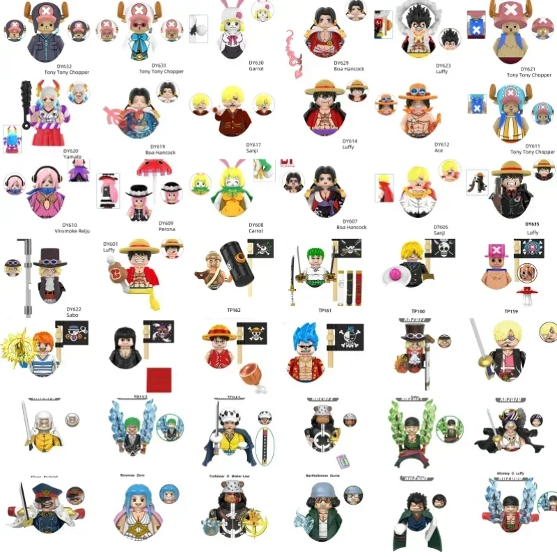 Luffy Zorro Sanji Sabo Nico Tony Building Japan Anime Bricks Dolls Mini Action Toy Figures Assemble Children Gifts
Luffy Zorro Sanji Sabo Nico Tony Building Japan Anime Bricks Dolls Mini Action Toy Figures Assemble Children Gifts