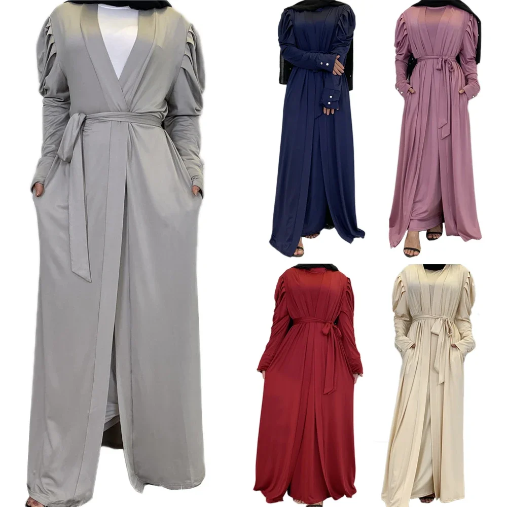 Middle East Muslim Women Long Hijab Dress Arabic Abaya Open Kimono Cardigan Islamic Maxi Robe Gown Ramadan Dubai Kaftan Fashion
Middle East Muslim Women Long Hijab Dress Arabic Abaya Open Kimono Cardigan Islamic Maxi Robe Gown Ramadan Dubai Kaftan Fashion