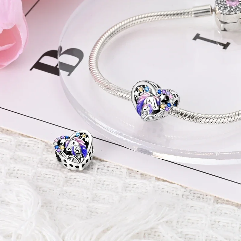 Charms Plata 925 Heart Shaped Flower Beads for Charms 925 Sterling Silver Bracelet Beads Jewellery Making Women's Gift
Charms Plata 925 Heart Shaped Flower Beads for Charms 925 Sterling Silver Bracelet Beads Jewellery Making Women's Gift