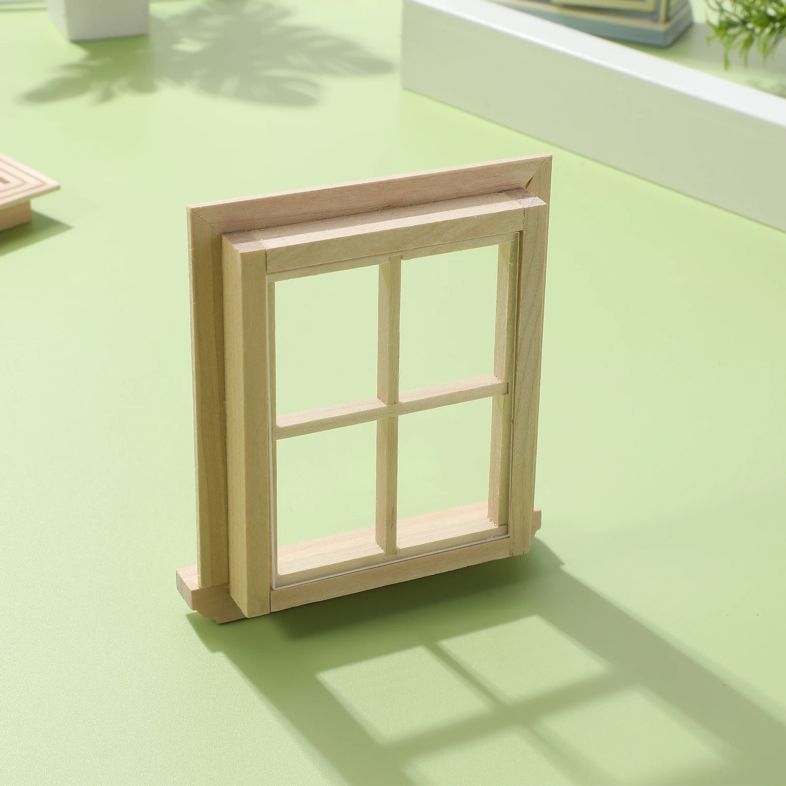Four-grid Window Puzzle Materials Tiny Furniture Model House House Accessories Miniature Decorations
Four-grid Window Puzzle Materials Tiny Furniture Model House House Accessories Miniature Decorations