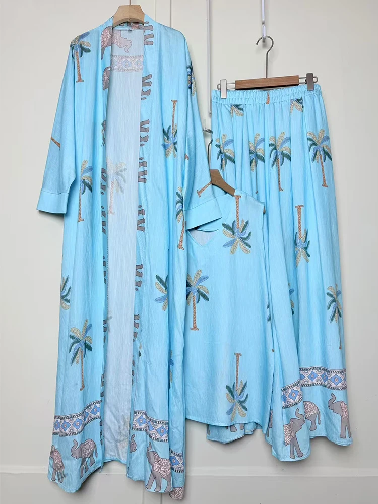 Retro positioning printed long cardigan+vest three piece set 2025 summer plus plus plus plus loose pants skirt fashion set
Retro positioning printed long cardigan+vest three piece set 2025 summer plus plus plus plus loose pants skirt fashion set