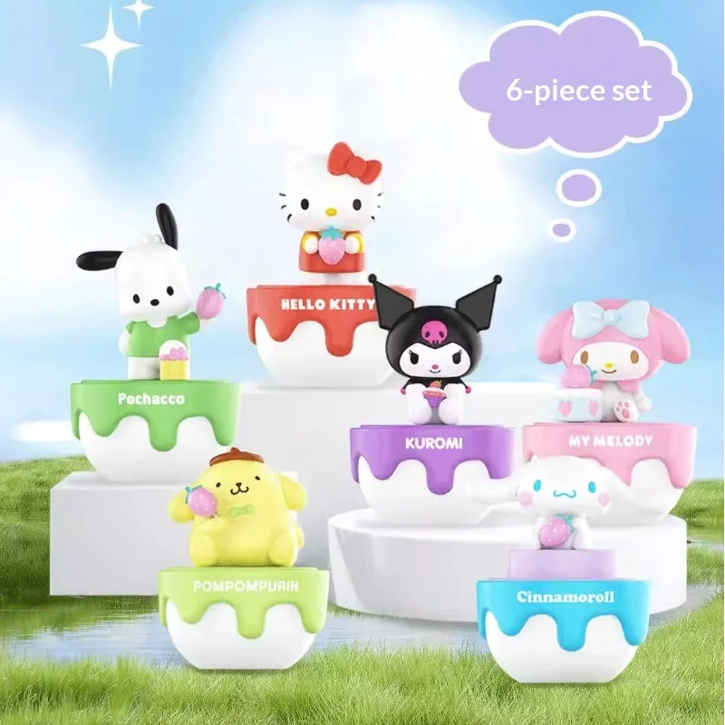 Sanrio Characters Strawberry Cake Collection Blind Box Kuromi My Melody Cute Kawaii Figure Plush Doll Collectible Toy New Gift
Sanrio Characters Strawberry Cake Collection Blind Box Kuromi My Melody Cute Kawaii Figure Plush Doll Collectible Toy New Gift