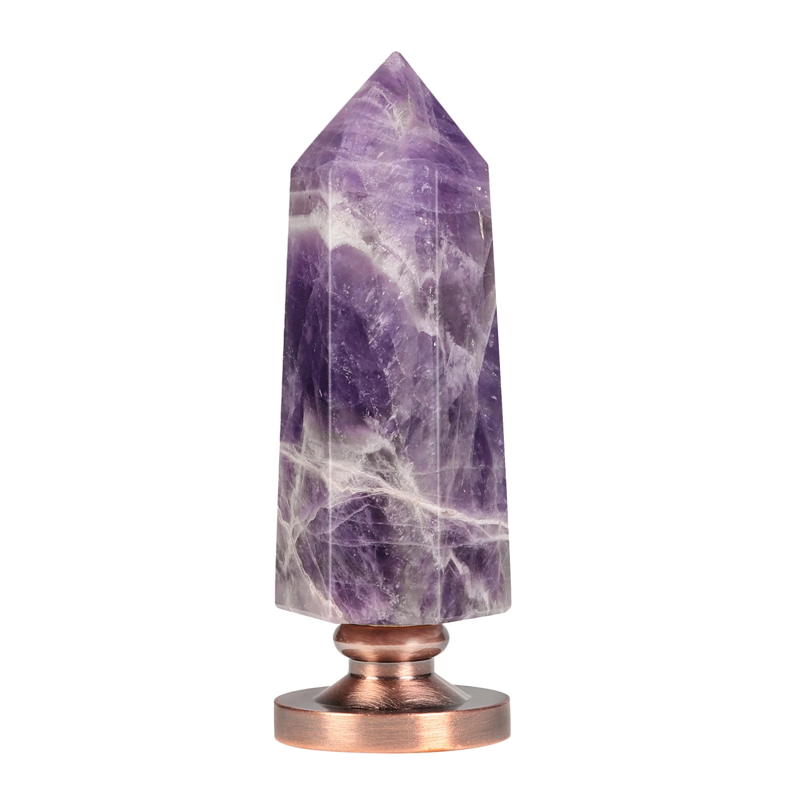 Wax Seal Stamp With Hexagonal Crystal Pointed Prism Stone Handle Removable Copper Stamp Head For Wedding Invitations Envelope
Wax Seal Stamp With Hexagonal Crystal Pointed Prism Stone Handle Removable Copper Stamp Head For Wedding Invitations Envelope