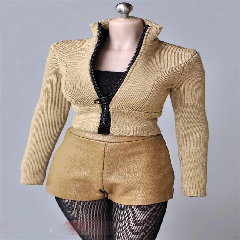 1/6 Female Soldier Fashion Trends Leather Shorts Tight Fitting Top Model Fit 12'' Action Figure Body In Stock
1/6 Female Soldier Fashion Trends Leather Shorts Tight Fitting Top Model Fit 12'' Action Figure Body In Stock