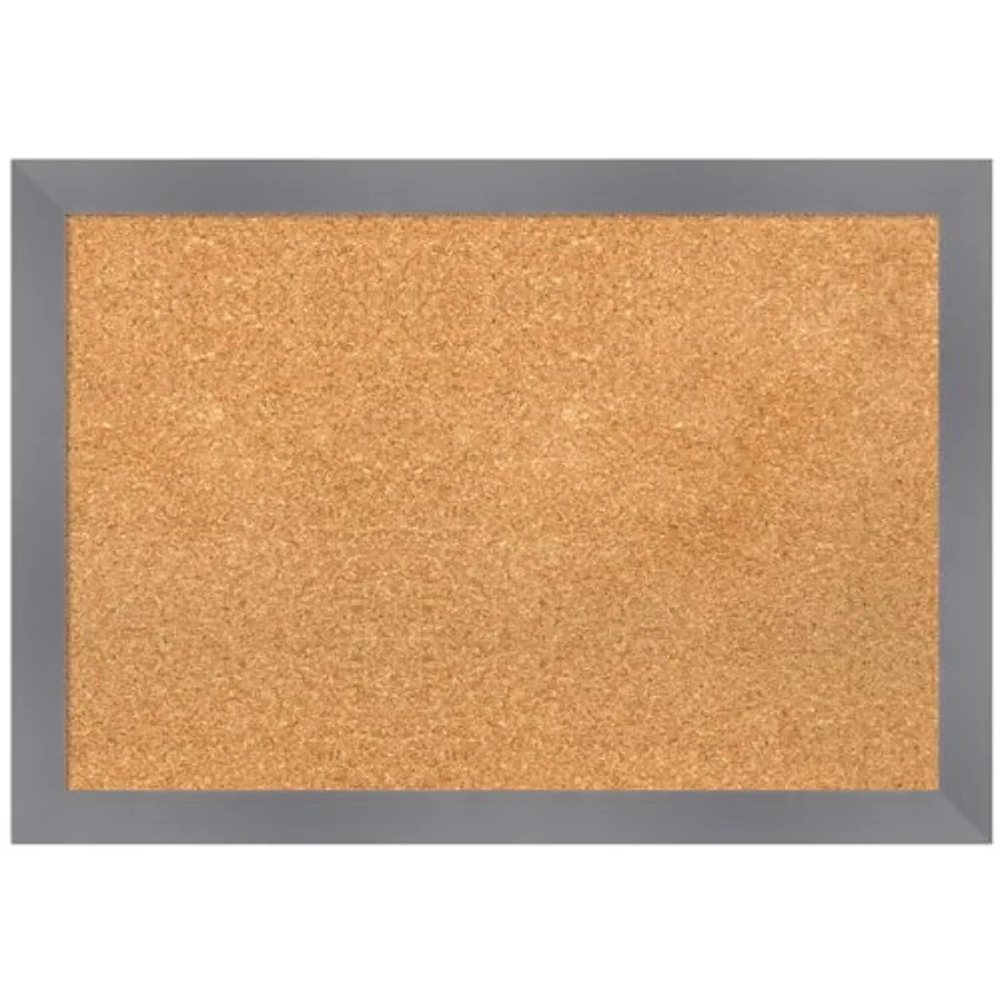 Natural Cork Board for Wall 18x26 Vision Board with Grey Wood Frame Medium Corkboard Office Decor for Home Organization Casual
Natural Cork Board for Wall 18x26 Vision Board with Grey Wood Frame Medium Corkboard Office Decor for Home Organization Casual