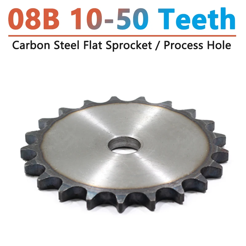 1pc 10-50 Teeth Process Hole 08B Chain Drive Flat Sprocket Roller Chain Gear Pitch 12.7mm Carbon Steel Industrial Sprocket Wheel
1pc 10-50 Teeth Process Hole 08B Chain Drive Flat Sprocket Roller Chain Gear Pitch 12.7mm Carbon Steel Industrial Sprocket Wheel
