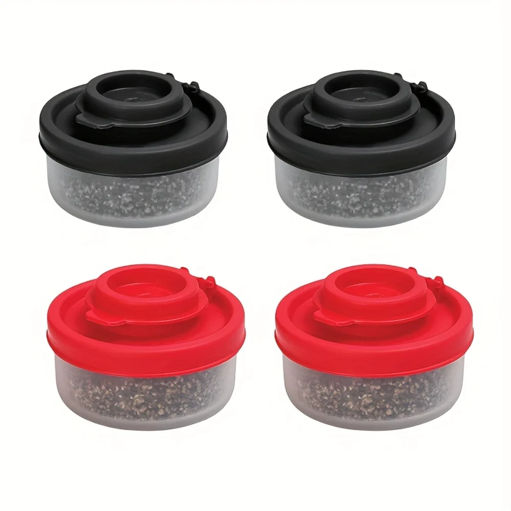 2/4pcs, Moisture Proof Medium Salt Bottles For Camping Picnic Outdoor Lunch Box Travel Spice Set Clear With Black Lid Plastic S
2/4pcs, Moisture Proof Medium Salt Bottles For Camping Picnic Outdoor Lunch Box Travel Spice Set Clear With Black Lid Plastic S