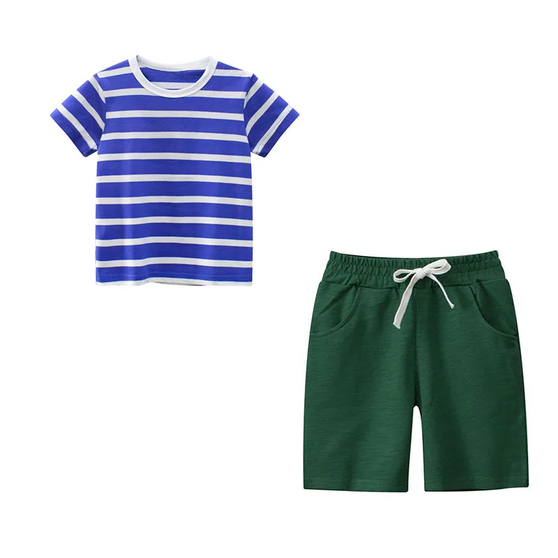 Jumping Meters 2-7T Baby Outfits Summer Short Sleeve Children's Clothing Sets Toddler Kids 2 Pcs Suits Outfits Clothes Boys
Jumping Meters 2-7T Baby Outfits Summer Short Sleeve Children's Clothing Sets Toddler Kids 2 Pcs Suits Outfits Clothes Boys