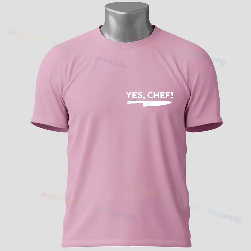 Мужской "YES, CHEF!" Футболка с графическим рисунком — футболка стандартного кроя с круглым вырезом из 100% хлопка и дизайном ножа шеф-повара, идеально подходящая для всесезонной одежды
Мужской "YES, CHEF!" Футболка с графическим рисунком — футболка стандартного кроя с круглым вырезом из 100% хлопка и дизайном ножа шеф-повара, идеально подходящая для всесезонной одежды