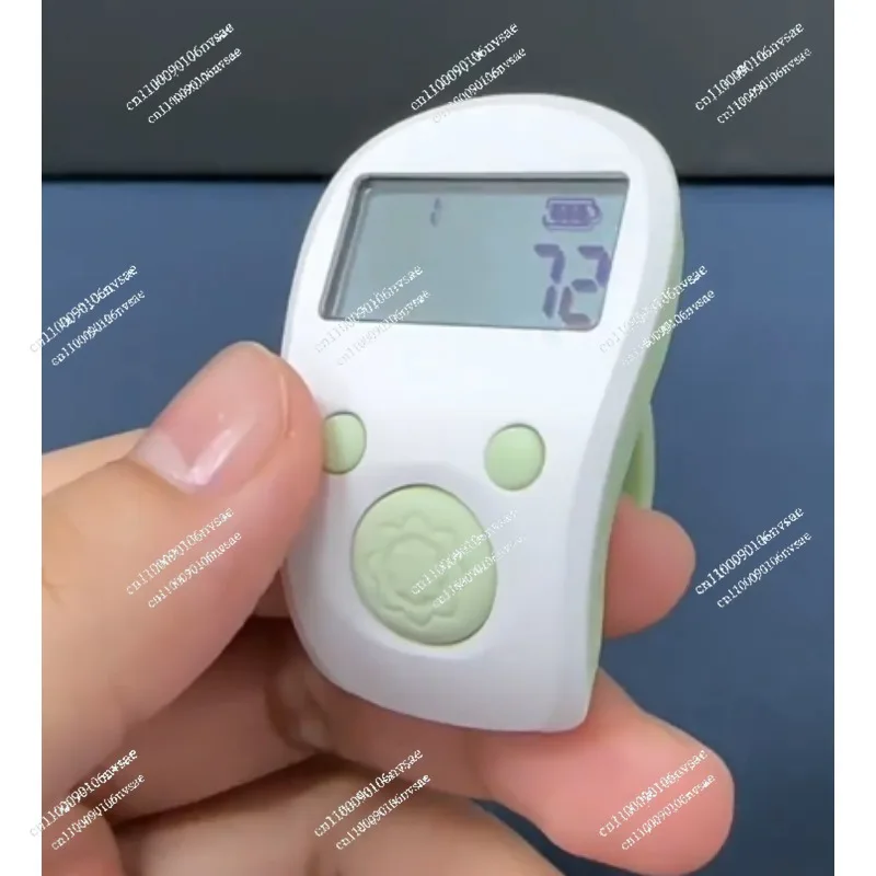 Flip the screen counter. Hand press the electronic digital display to count, charge the finger counter
Flip the screen counter. Hand press the electronic digital display to count, charge the finger counter