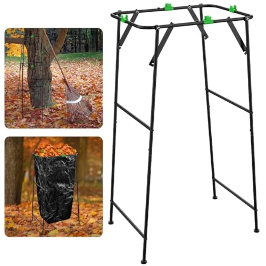 Foldable Trash Bag Holder Stand, Garden Garbage Bag Holder Frame Holds 30-55 Gallon Bags, Portable Leaf Bag Stand for Outdoor Y
Foldable Trash Bag Holder Stand, Garden Garbage Bag Holder Frame Holds 30-55 Gallon Bags, Portable Leaf Bag Stand for Outdoor Y