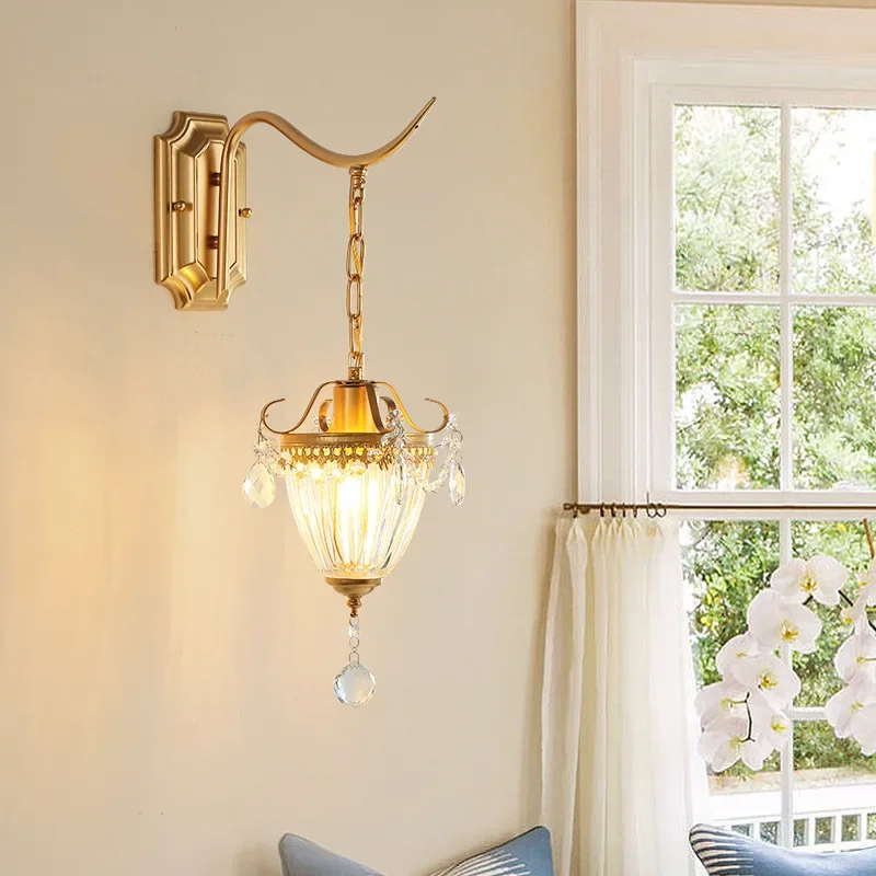 French Luxury LED Crystal Wall Light Dining Room Living Room Bedroom Hotel Lobby Penthouse Luxury Lights Decorative Wall Lamp
French Luxury LED Crystal Wall Light Dining Room Living Room Bedroom Hotel Lobby Penthouse Luxury Lights Decorative Wall Lamp