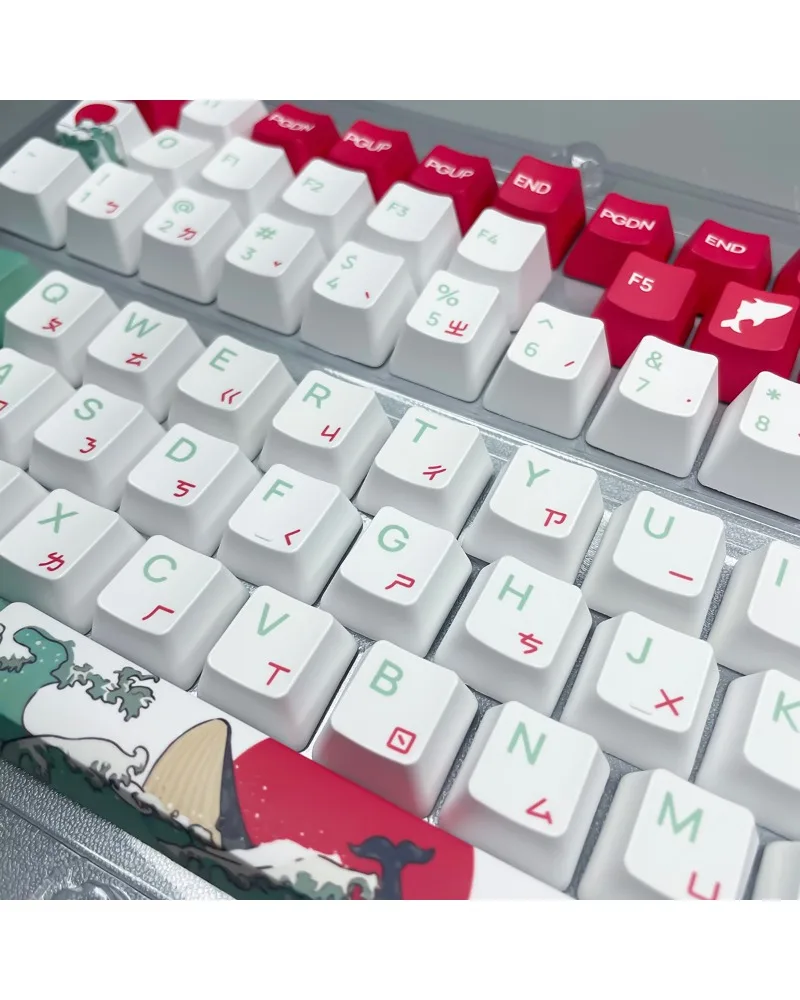 Traditional phonetic root coral sea theme heat of sublimation transfer OEM highly mechanical keyboard keycaps
Traditional phonetic root coral sea theme heat of sublimation transfer OEM highly mechanical keyboard keycaps
