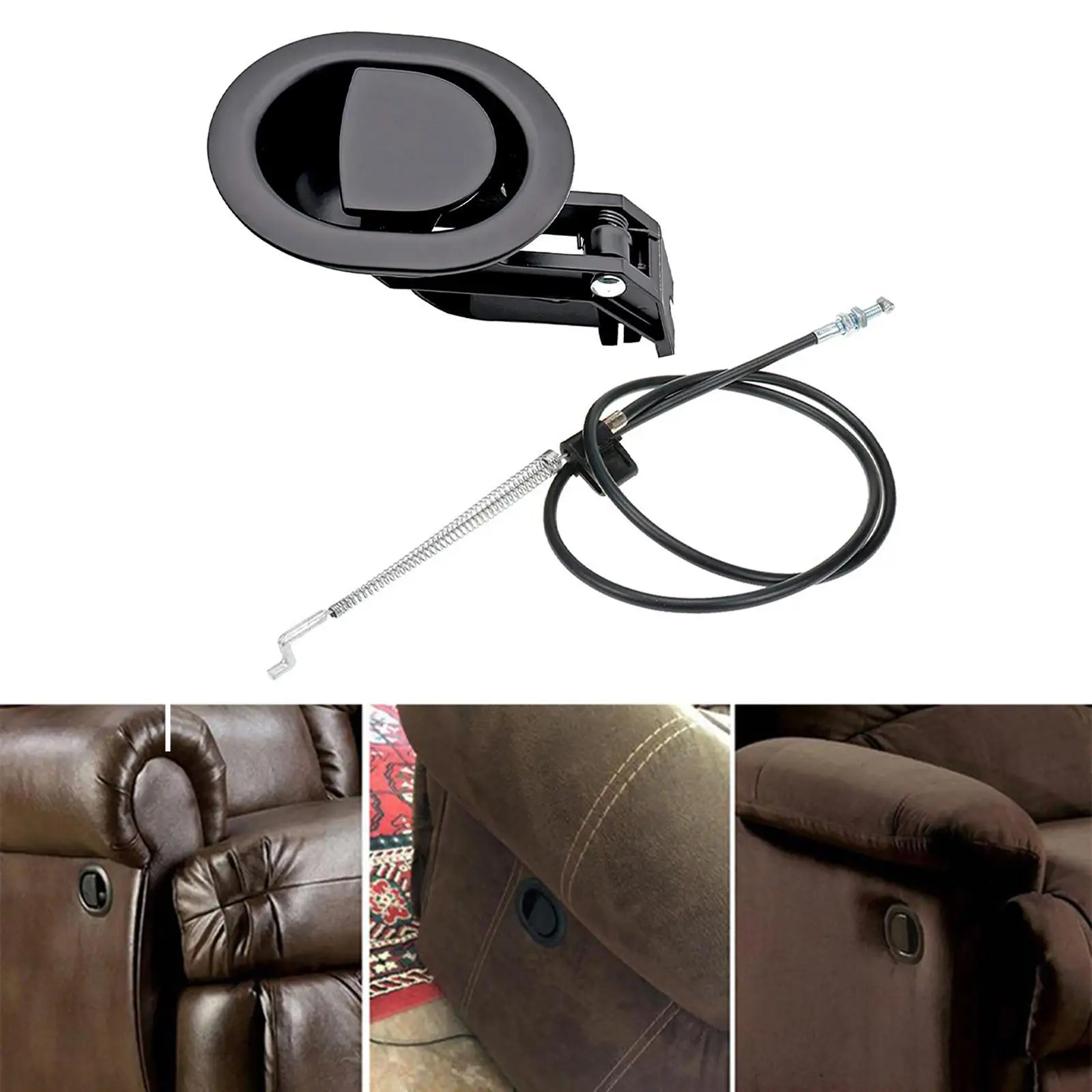 Durable Sofa Manual Buckle with 90 Cm Reclining Sofa Cable Pull Handle for Couch Recliner Chair Accessories
Durable Sofa Manual Buckle with 90 Cm Reclining Sofa Cable Pull Handle for Couch Recliner Chair Accessories