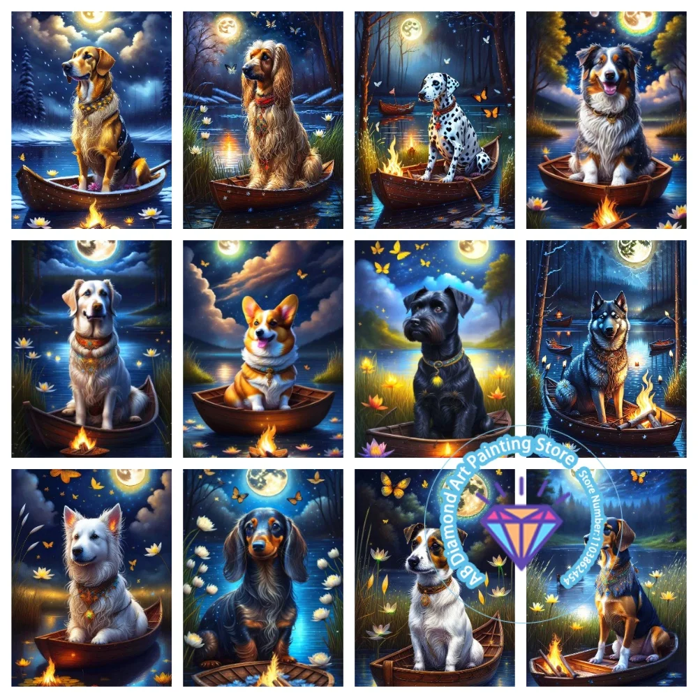 Night Scene Dog Animal AB Diamond Painting Kit Square Round Diamond 5D DIY Mosaic Handmade Art Adult Exquisite Gift Home Decor
Night Scene Dog Animal AB Diamond Painting Kit Square Round Diamond 5D DIY Mosaic Handmade Art Adult Exquisite Gift Home Decor