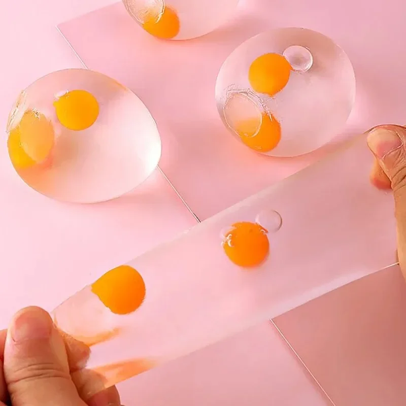 Yolk Balls for Kids Splat Ball Squishy Clear Egg Yolk Fun Squeeze Toy Anxiety Reducer for Kids Adults Birthday Party Favors
Yolk Balls for Kids Splat Ball Squishy Clear Egg Yolk Fun Squeeze Toy Anxiety Reducer for Kids Adults Birthday Party Favors