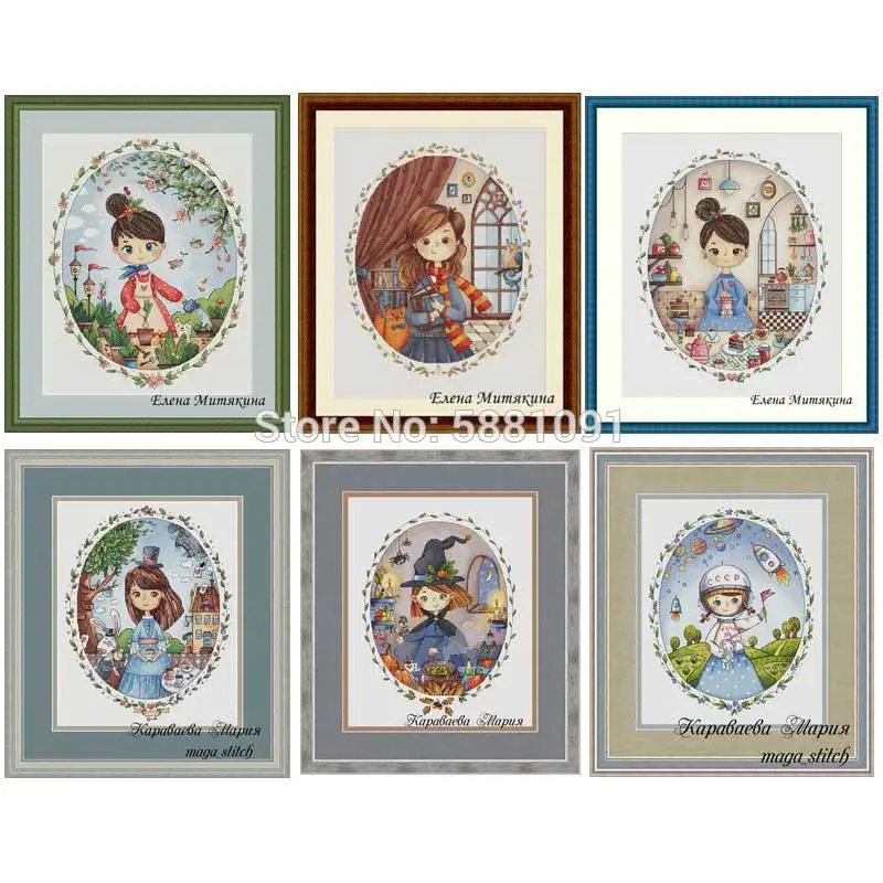 Girls series cartoon patterns Counted Cross Stitch 11CT 14CT 18CT DIY Cross Stitch Kit Embroidery Needlework Sets home decor
Girls series cartoon patterns Counted Cross Stitch 11CT 14CT 18CT DIY Cross Stitch Kit Embroidery Needlework Sets home decor