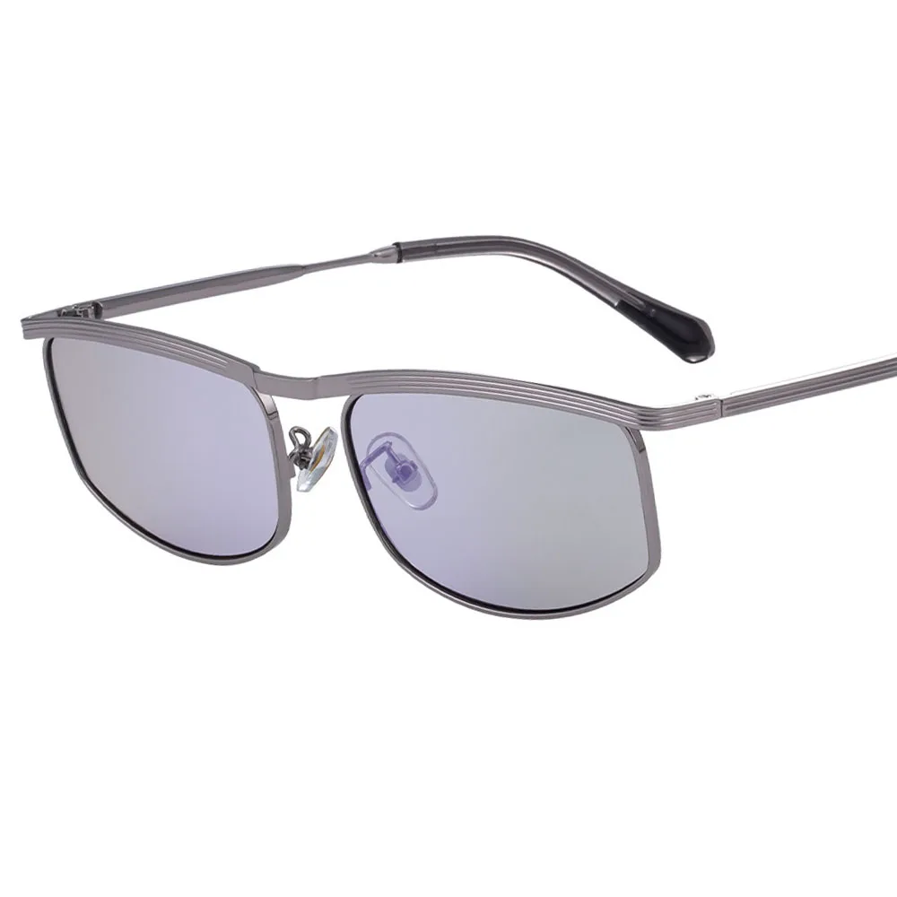 New Men's Rectangular Metal Sunglasses Fashion Luxury Driving Mirrors Business Sunshade Mirrors Outdoor Travel Sunscreen Mirror
New Men's Rectangular Metal Sunglasses Fashion Luxury Driving Mirrors Business Sunshade Mirrors Outdoor Travel Sunscreen Mirror