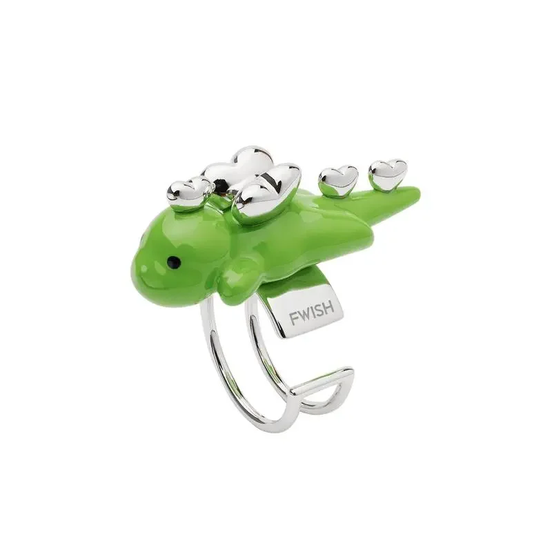 New 2023 Creative Color Enamel Green Dinosaur Ring Hip Hop Ear Clip Universal Banquet Jewelry Accessories Gift
New 2023 Creative Color Enamel Green Dinosaur Ring Hip Hop Ear Clip Universal Banquet Jewelry Accessories Gift
