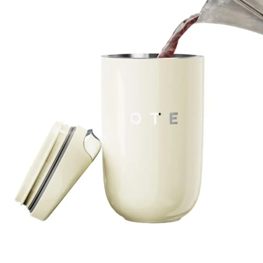Coffee Cup Travel Mug Leakproof, Keep Ice and Hot Personal Coffee Cup, 350 ML Vacuum Insulated Tumbler, BPA-Free 316 Stainless
Coffee Cup Travel Mug Leakproof, Keep Ice and Hot Personal Coffee Cup, 350 ML Vacuum Insulated Tumbler, BPA-Free 316 Stainless