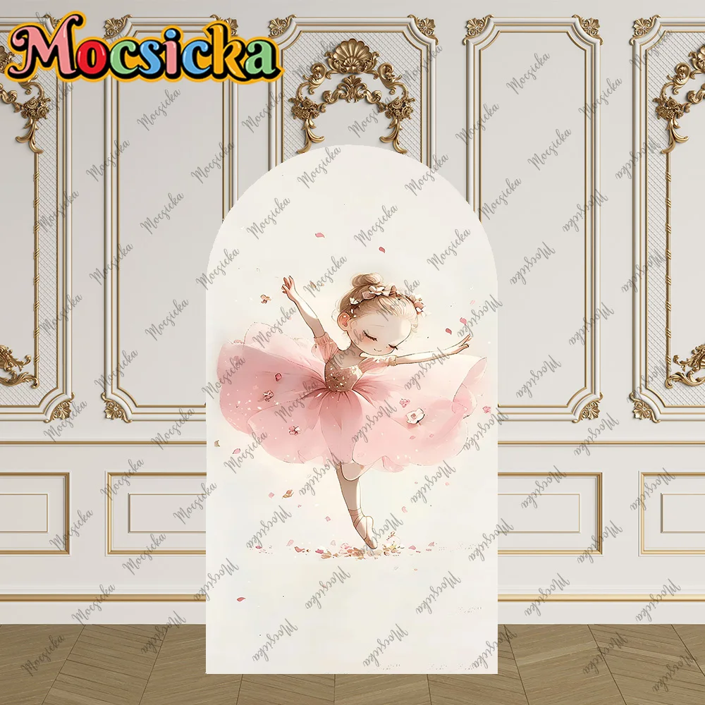 Двусторонний фон-арка Mocsicka с бантом из лент для фотосессий: для девочек, на балетную тематику, для детского дня рождения, для новорожденных, для фотосессий на стену
Двусторонний фон-арка Mocsicka с бантом из лент для фотосессий: для девочек, на балетную тематику, для детского дня рождения, для новорожденных, для фотосессий на стену