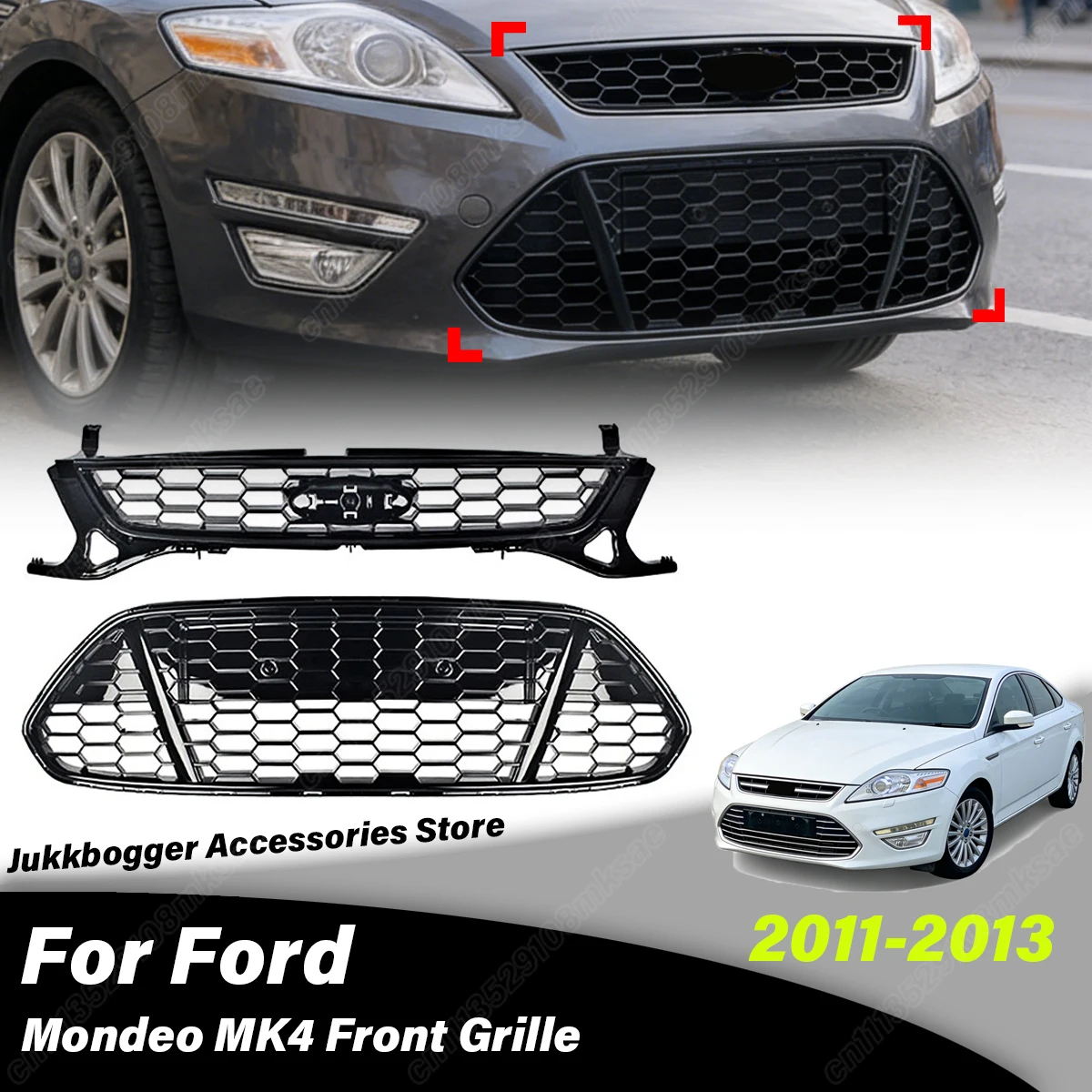 For Ford Mondeo MK4 2011 2012 2013 Automobile Front Lower Upper Air Intake Griile Modification Decoration Accessories Body Kit
For Ford Mondeo MK4 2011 2012 2013 Automobile Front Lower Upper Air Intake Griile Modification Decoration Accessories Body Kit